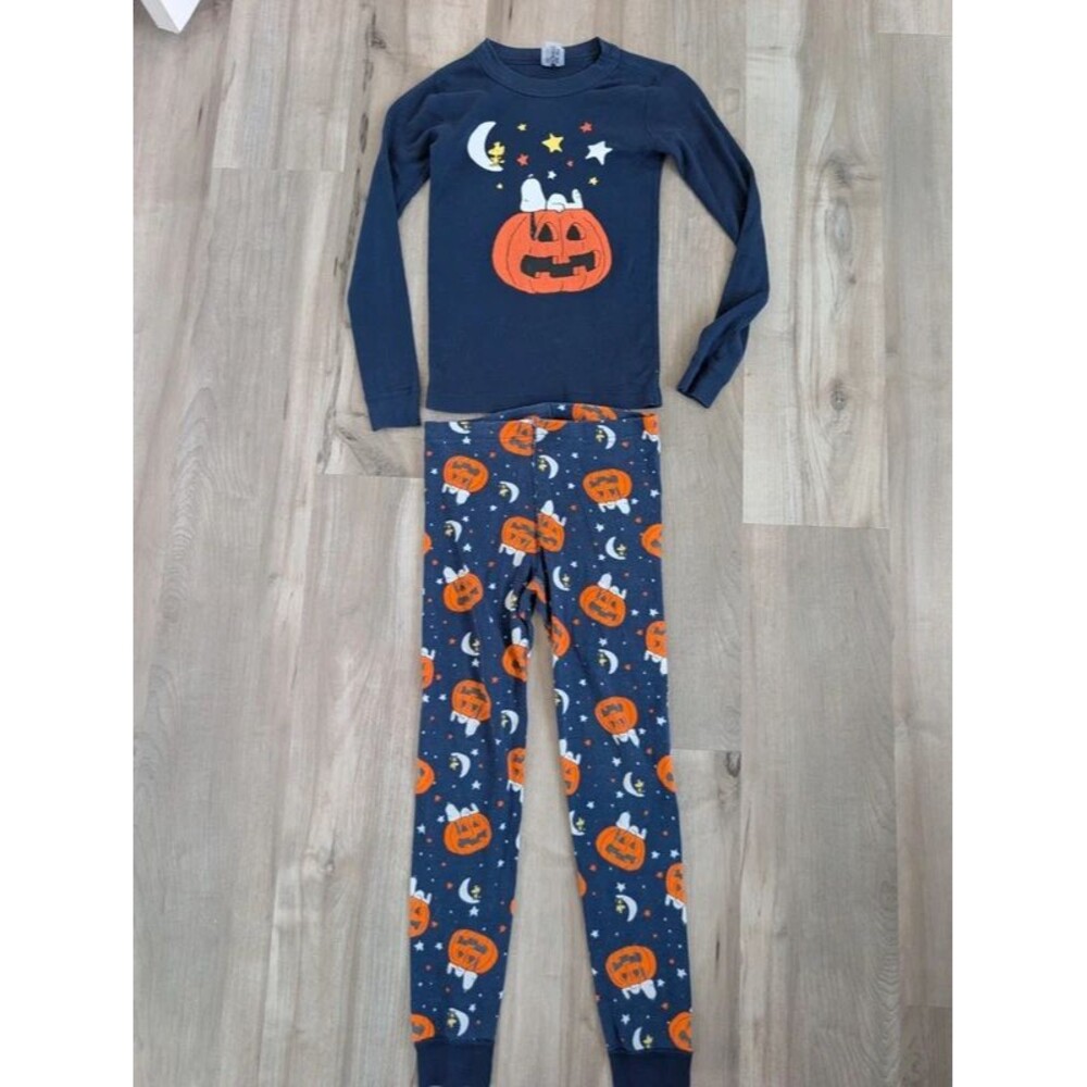 Hanna Andersson x Peanuts Halloween Pajamas Set, 8Y (U2)
